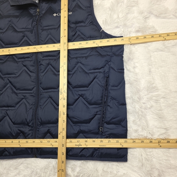 Columbia Men Blue Walker Mill Heat Seal Vest XL - Picture 10 of 12